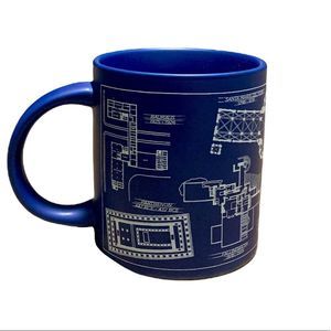 THE Unemployed Philosophers Guild Architecture Coffee Mug Architectural Drawings